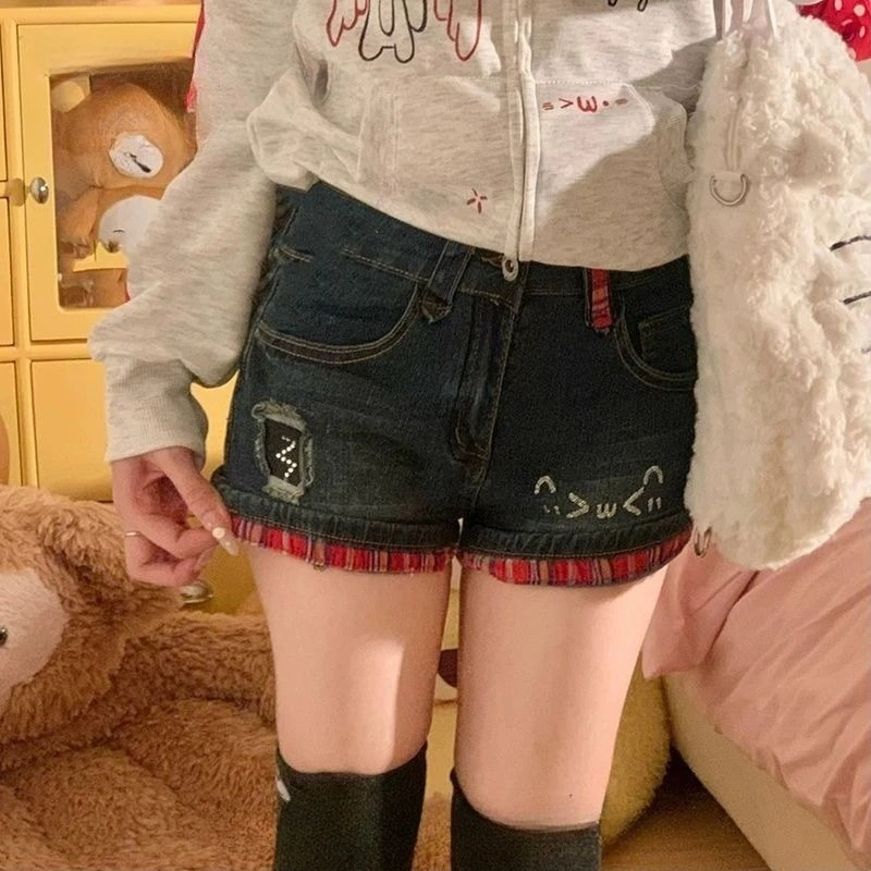 Amerikaanse vintage korte jean - Denim Shorts Women recensie en prijs