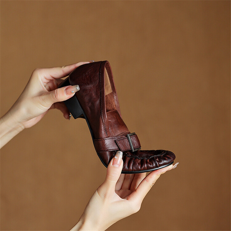 Nieuwe Herfst Echt Leer Vrouwe - Women'S Fashion Walking Shoes recensie en prijs