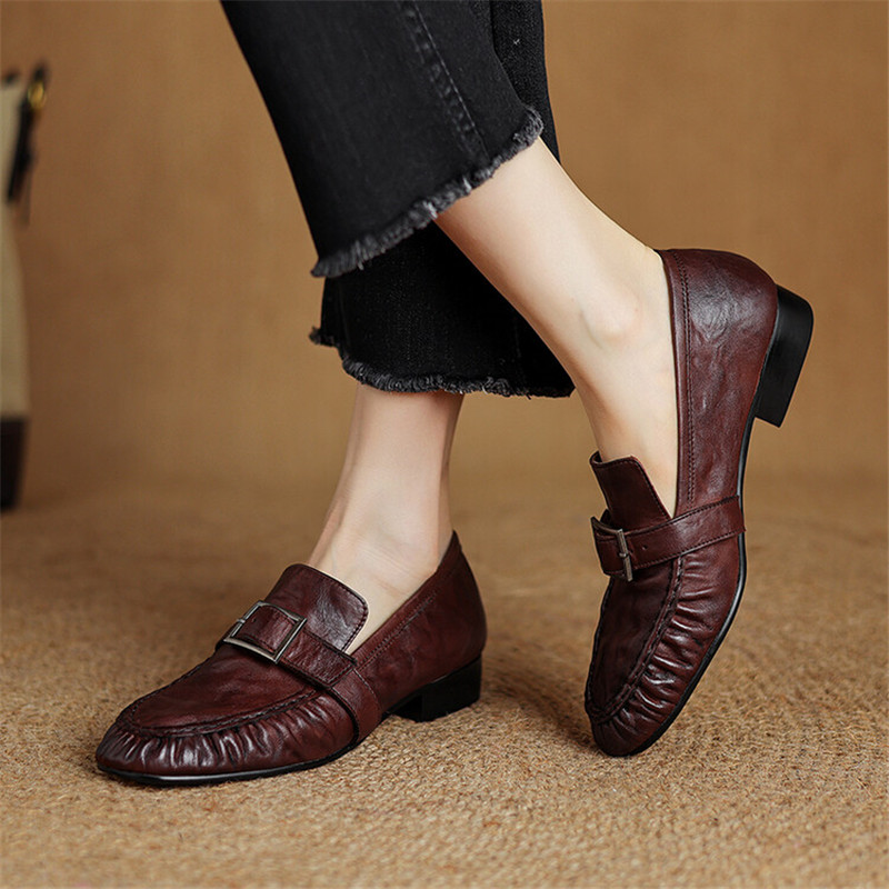 Nieuwe Herfst Echt Leer Vrouwe - Women'S Fashion Walking Shoes recensie en prijs