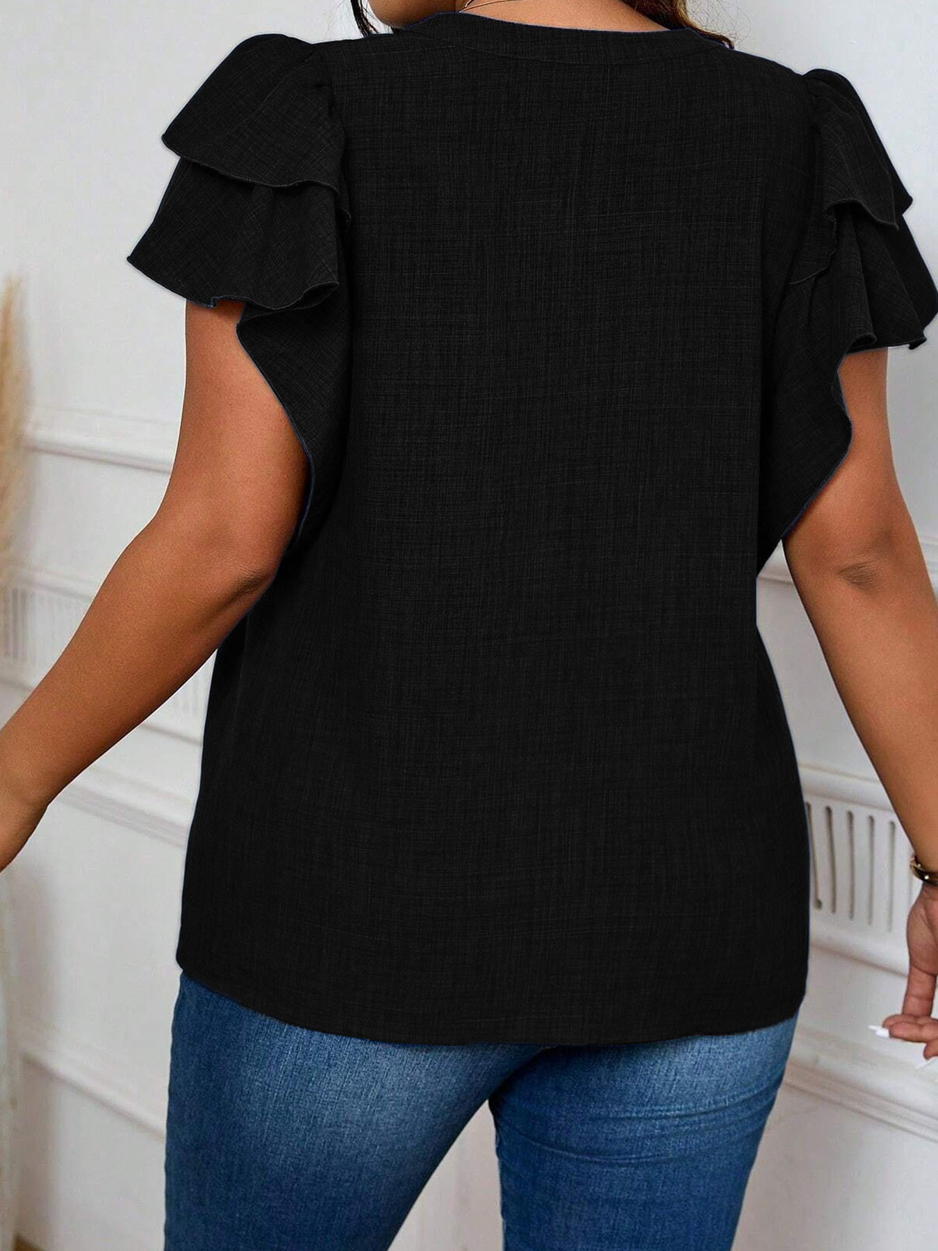 Elegante damesblouse met V-hal - Women'S Fashion Essentials recensie en prijs