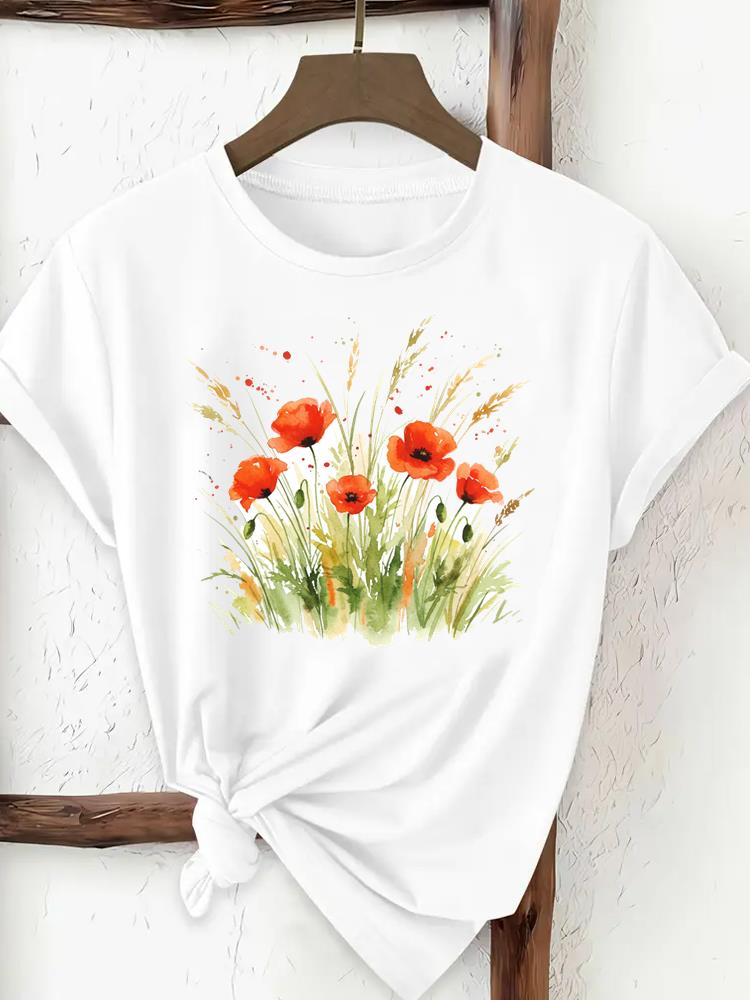 Sweet Flower jaren 90 print tr - Women'S Fashion From The 90S recensie en prijs