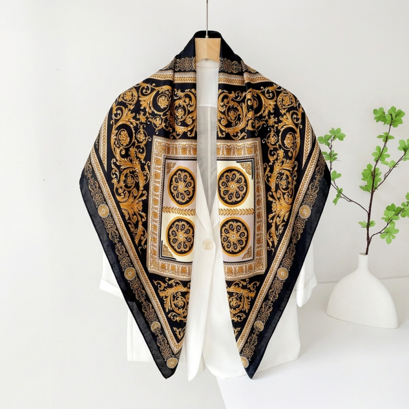 Vintage satijnen vierkante sja - Women Fashion Necktie recensie en prijs