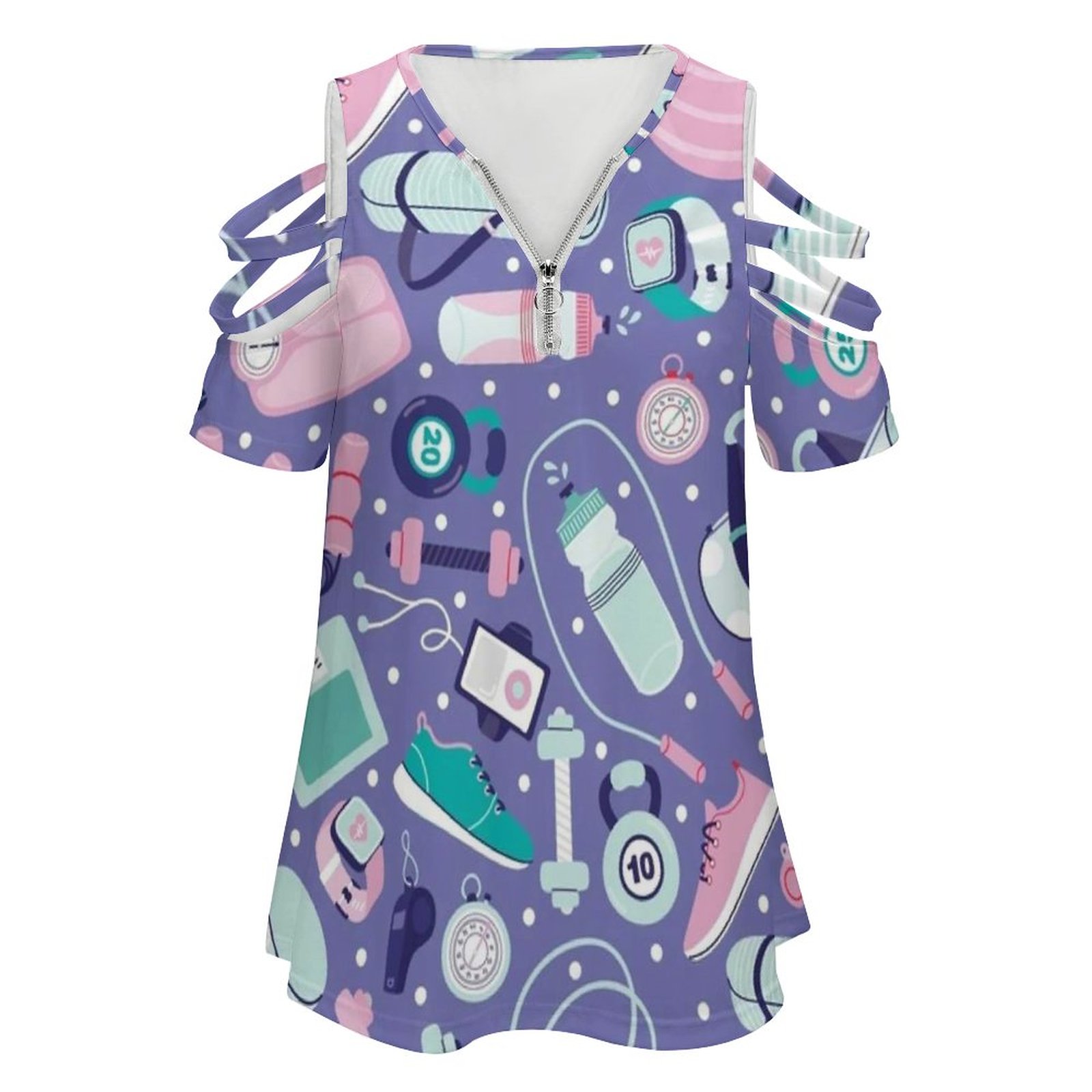 Get Fit Dames T-shirt Nieuwe M - Women Fashion Vector recensie en prijs