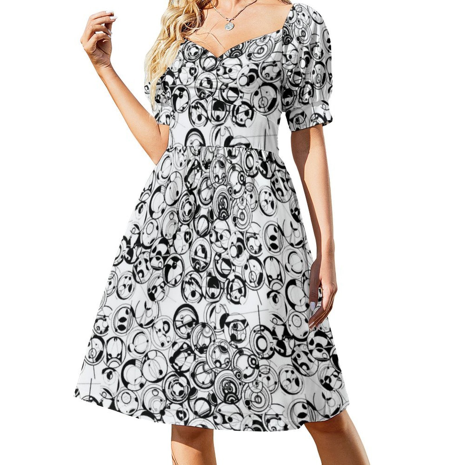 Circulaire kalligrafie Boho Ch - Women Fashion Gown recensie en prijs
