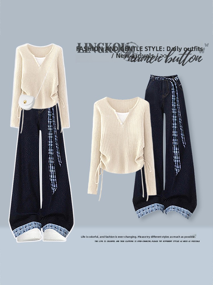 Koreaanse stijl high waist geb - Women Fashion Jeans Top recensie en prijs