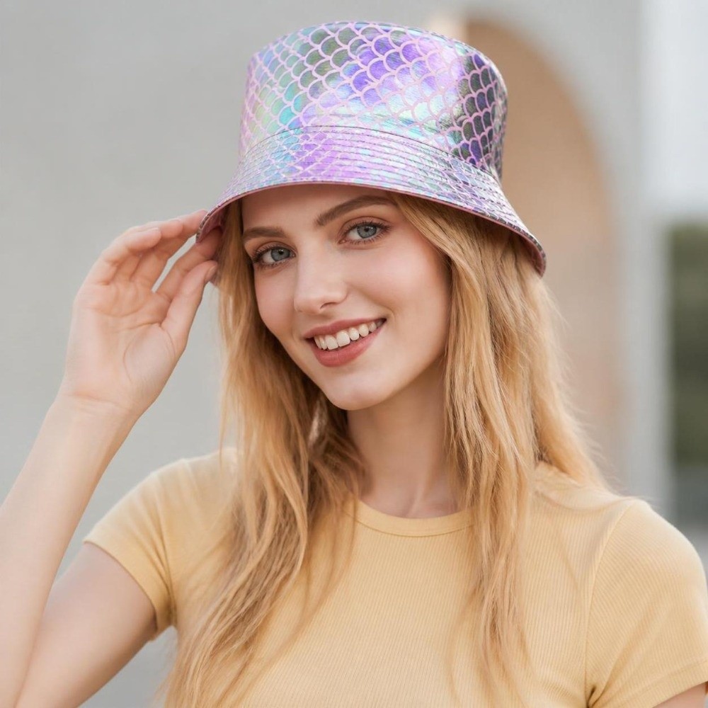 Modieuze kleurrijke bucket hat - Bucket Hat Women recensie en prijs