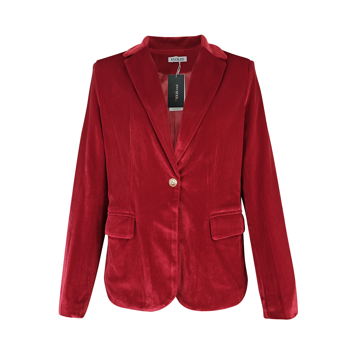 2026 Nieuwe Herfst Enkelknoops - Velvet Blazer Women recensie en prijs