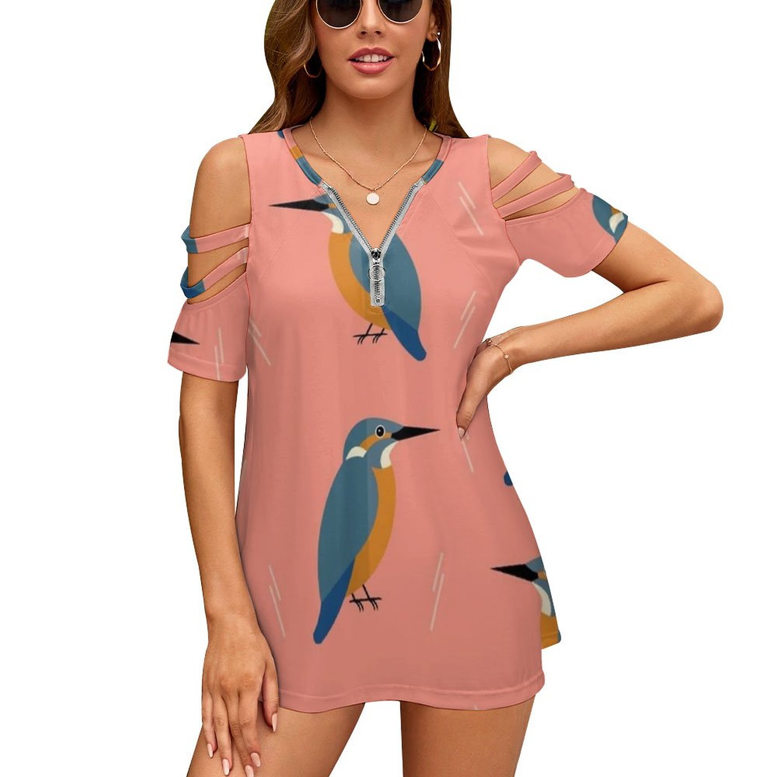 Kingfishers Everywhere Nieuwe  - Women Fashion Vector recensie en prijs