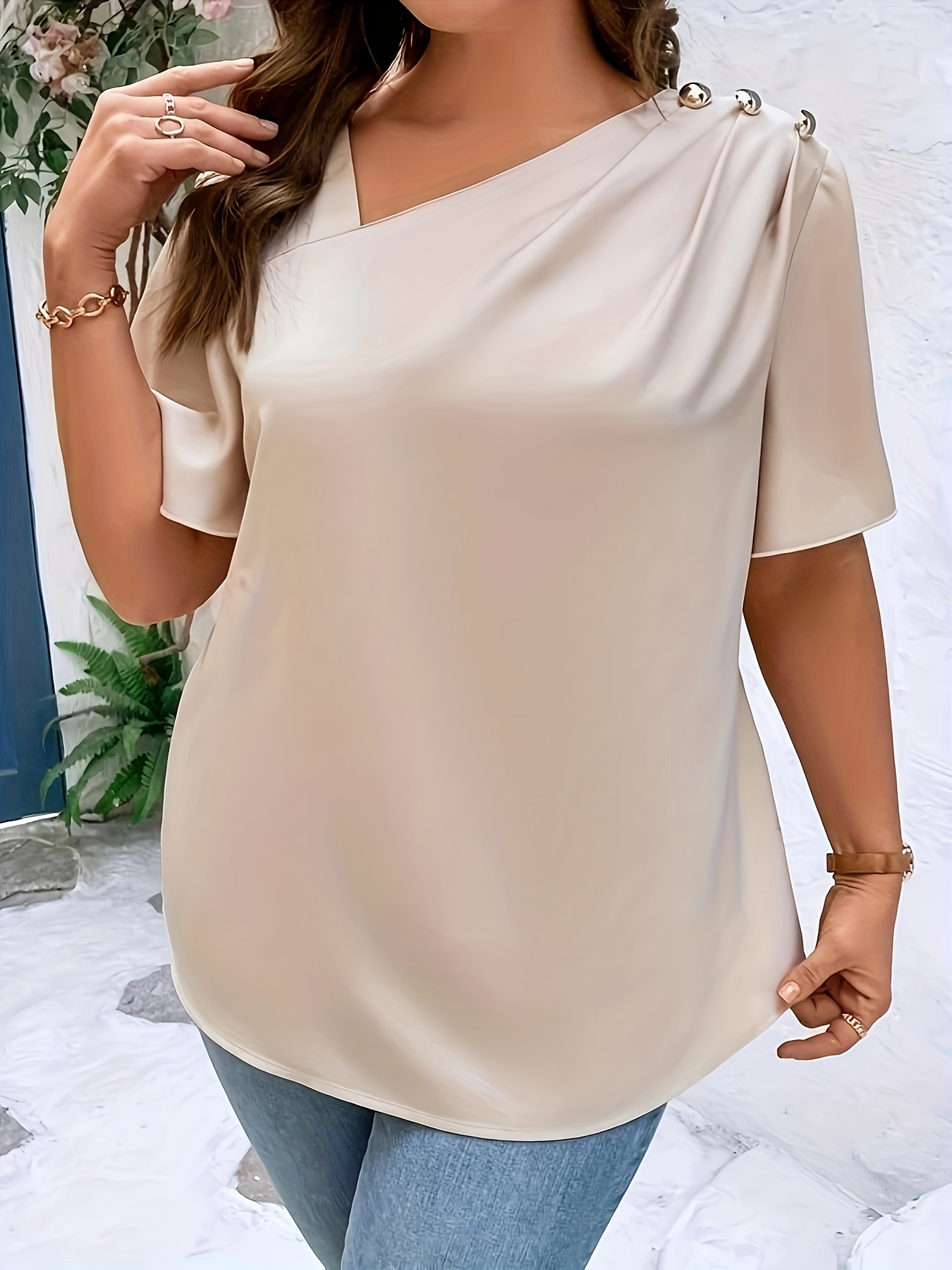 Plus SizeTemperamentblouse Cas - Women'S Fashion Essentials recensie en prijs