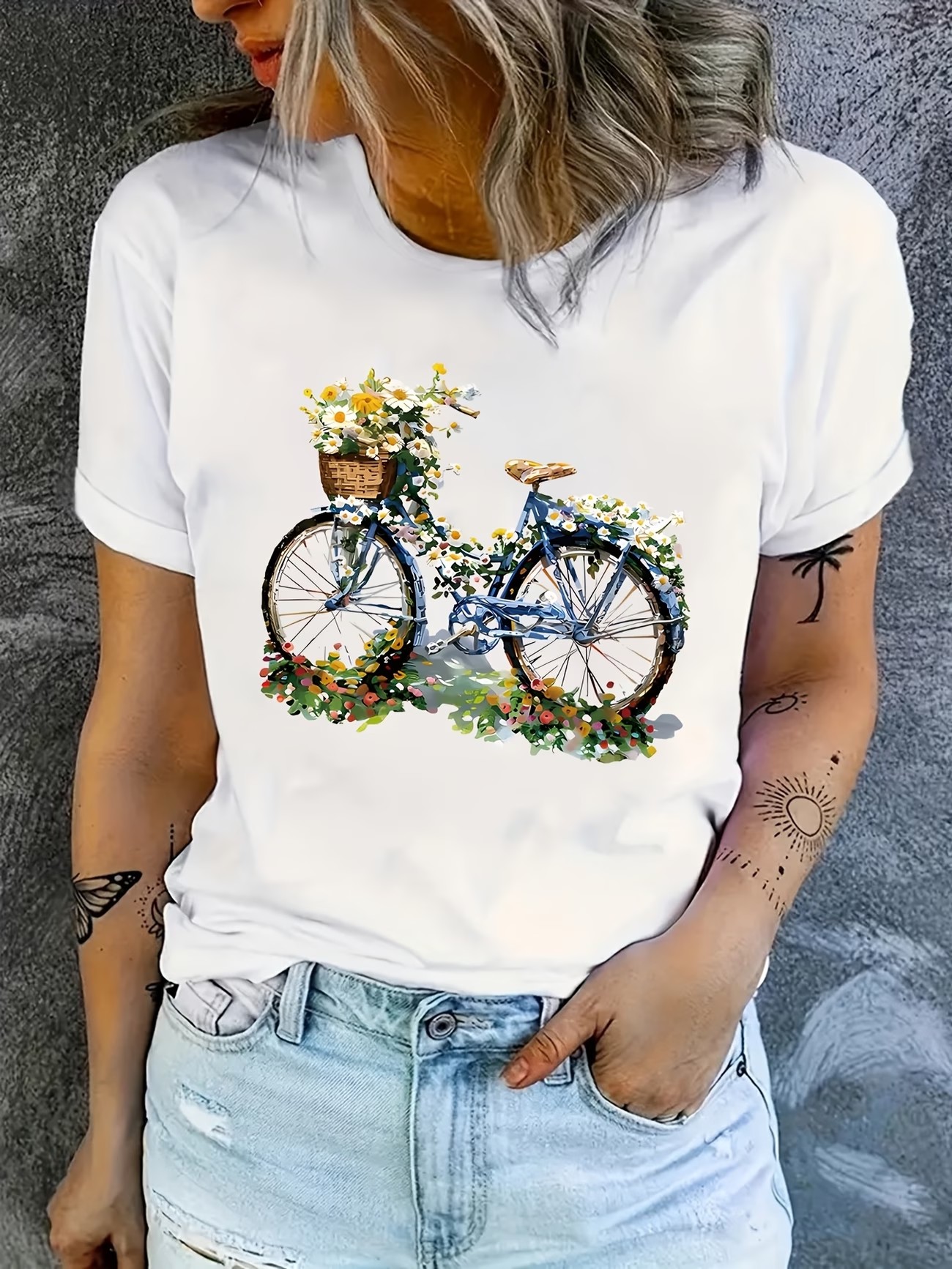 T-shirt jaren 90 2026 Bloemenf - Women'S Fashion From The 90S recensie en prijs
