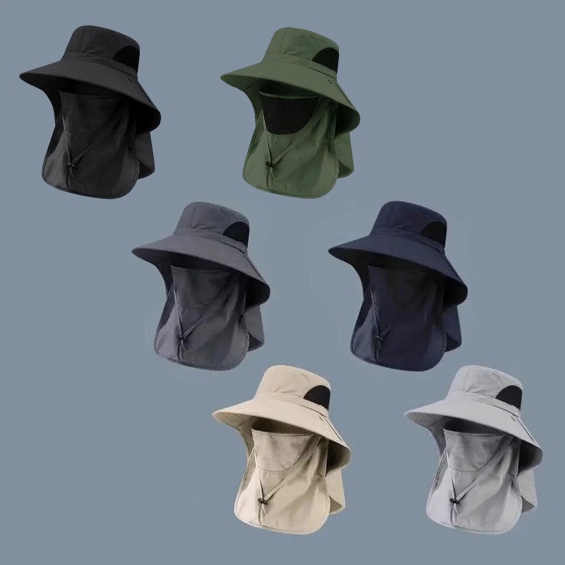 Polyester zonvishoed met nekbe - Bucket Hat Women recensie en prijs