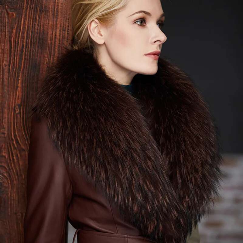Wasbeer Bontkraag Vrouwelijke  - Women'S Fashion Long Coat recensie en prijs