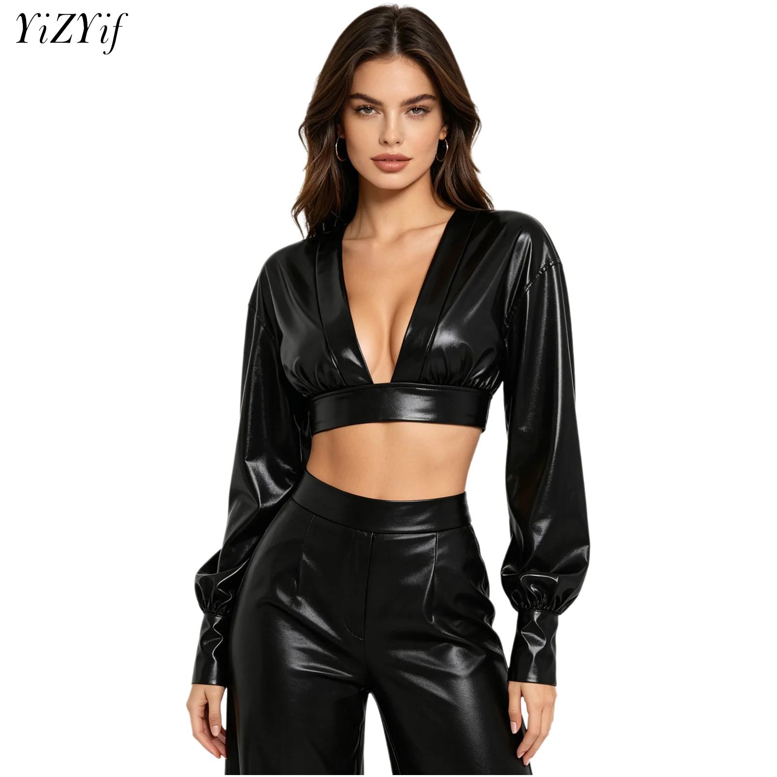 Dames Y2K Metallic Glanzende H - Women Fashion Blouse recensie en prijs